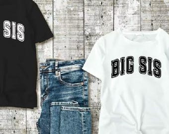 T-shirt voor peuters met de tekst "Grote zus", T-shirt met de tekst "Jongen" in meerdere kleuren, cadeaus voor peuters, grappige tekst voor peuters
