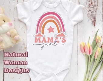 Gerber® Brand Onesie® – Mama's Girl | Infant Bodysuit | Cute Baby Outfit | Baby Shower Gift | Toddler Shirt | BOHO