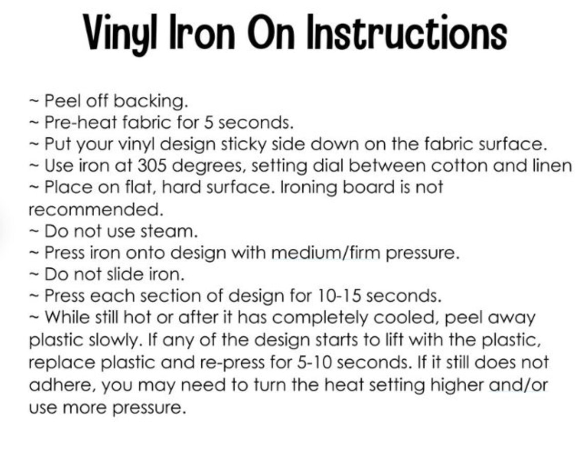 Custom Decals Iron Ons for Tshirts Sweatshirts Scarfs Etsy