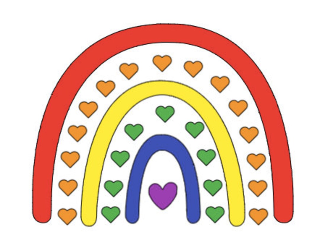 Rainbow Baby Svg, Rainbow Svg, Baby Svg, Cute for Baby Clothes Svg, Cut