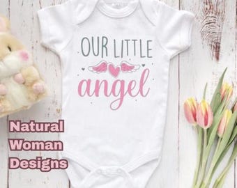 Gerber® Brand Onesie® – Out Little Angel | Infant Bodysuit | Cute Baby Outfit | Baby Shower Gift | Toddler Shirt | BOHO