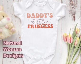 Gerber® Brand Onesie® – Daddy's Little Princess  | Infant Bodysuit | Cute Baby Outfit | Baby Shower Gift | Toddler Shirt | BOHO