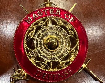 Master of Defense medallion - SCA