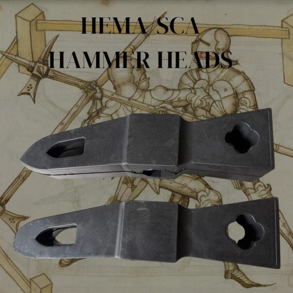 Heavy Duty Rubber Polehammer Head