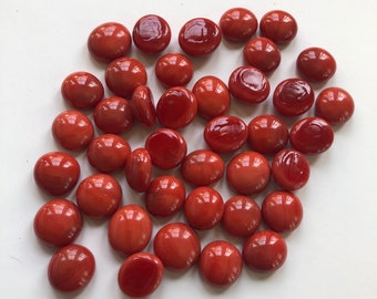 Pente stones - game stones - rare solid red color!