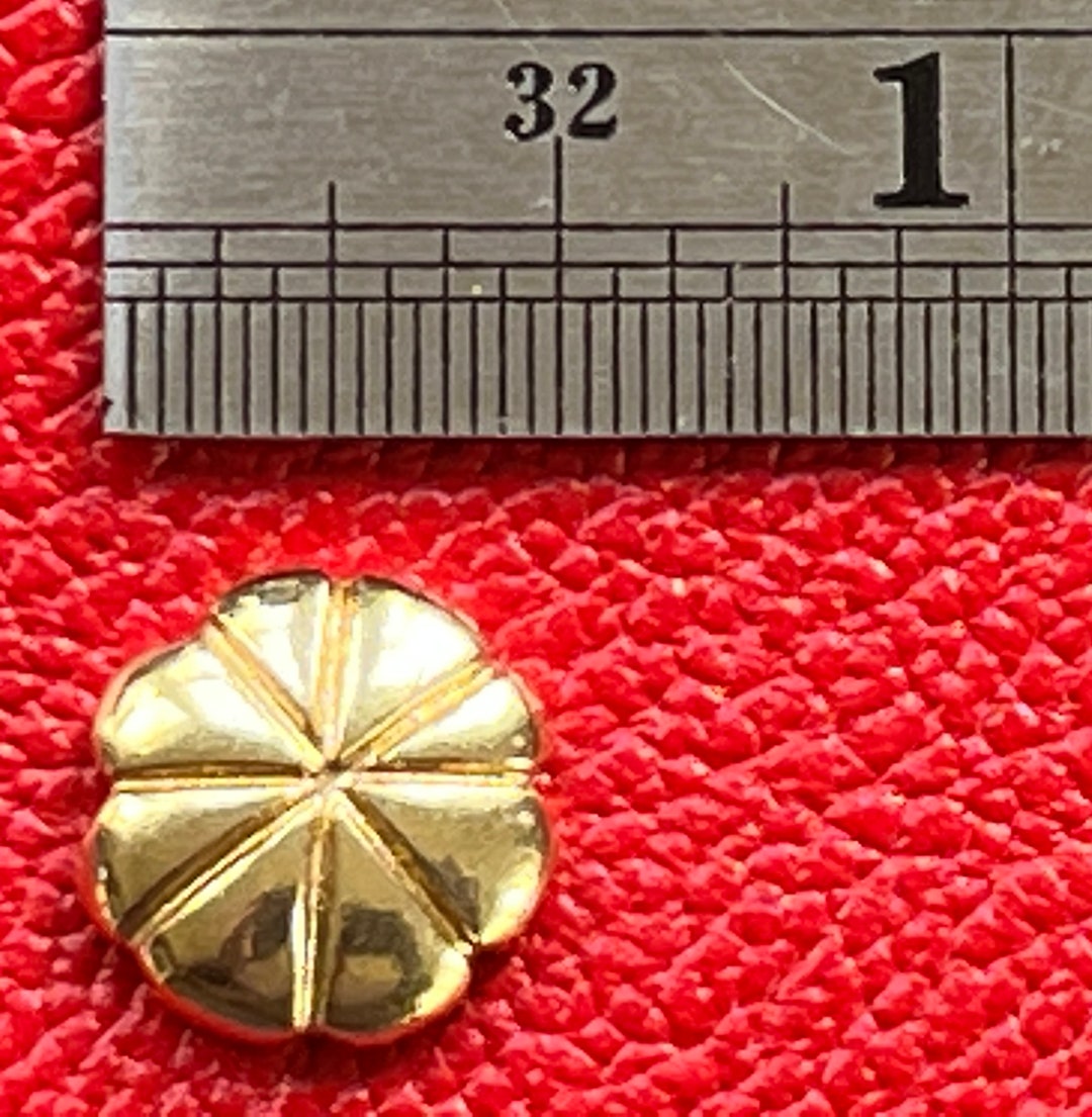 Solid Brass Rosette Harness Rivet High Quality Leather Stud or Nail