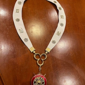 Medieval / Renaissance Leather Backed Livery Collar - Master of Defense ...