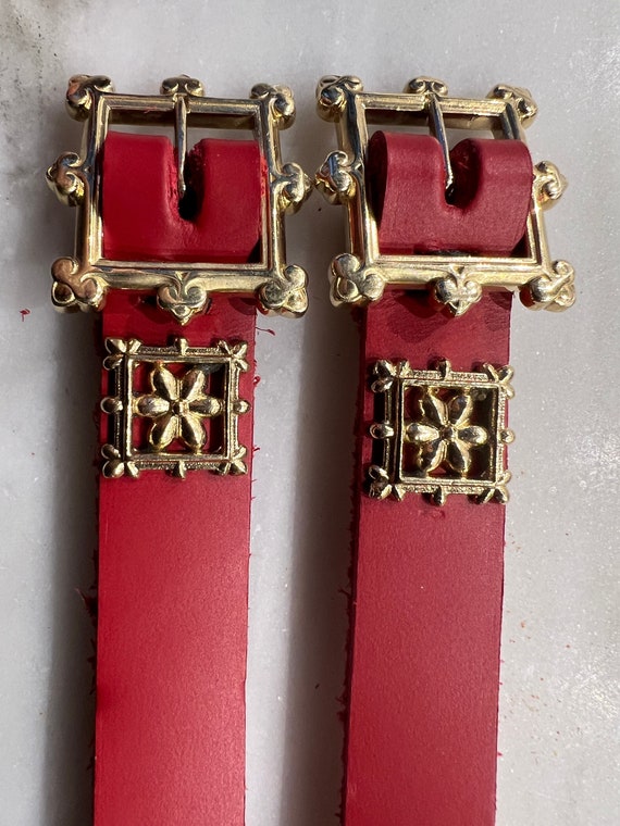 Medieval Times Types Of Garter Belts Pair Leather Medieval Garters Revival  Clothing Company