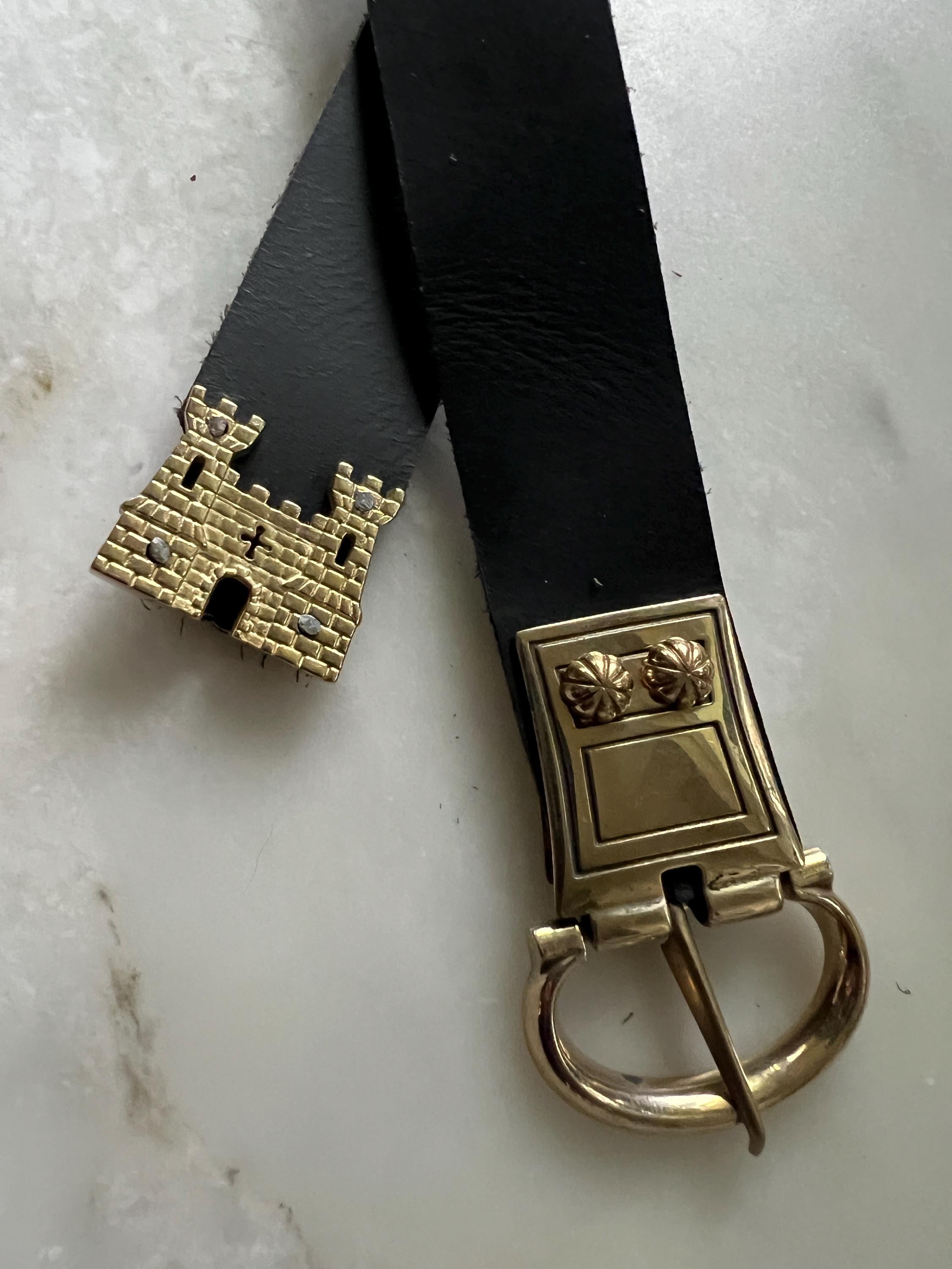 keland LARP hoofdband Viking leer middeleeuws hoofdtooi voor dames heren Halloween cosplay middeleeuws festival (AB-goud