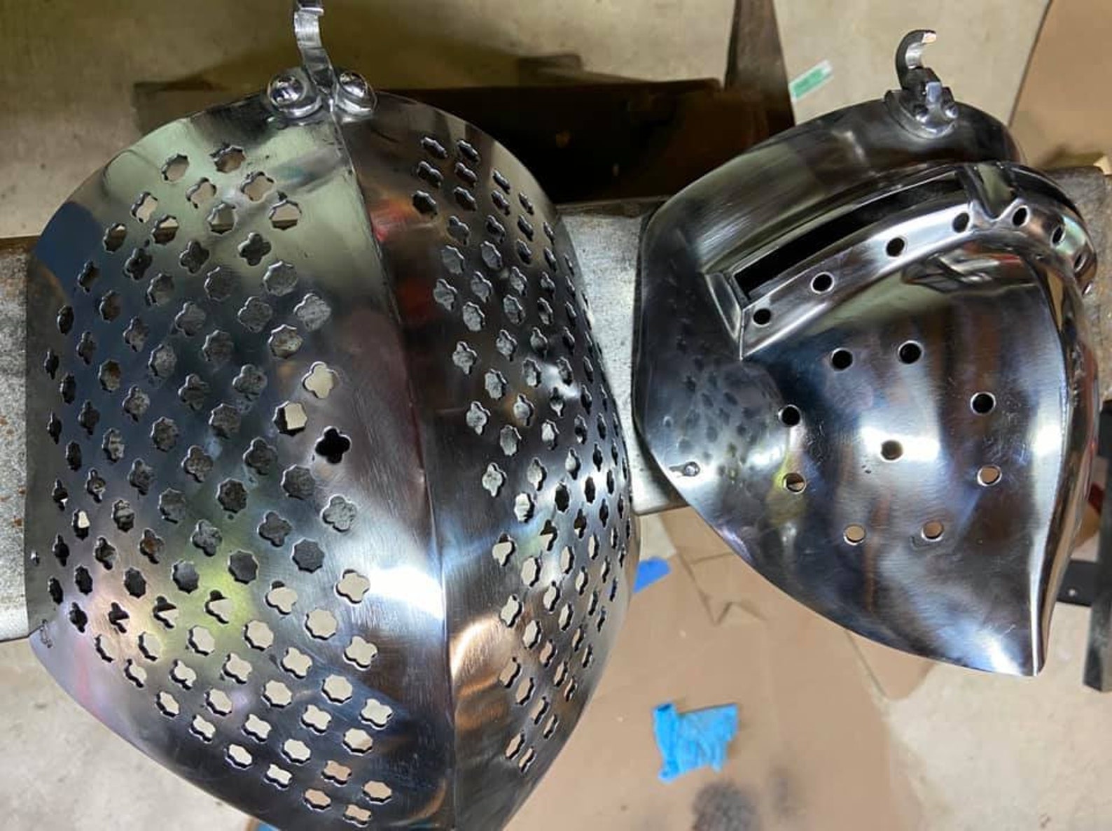 Bellefortis Pierced Visor HEMA SCA Etsy Canada