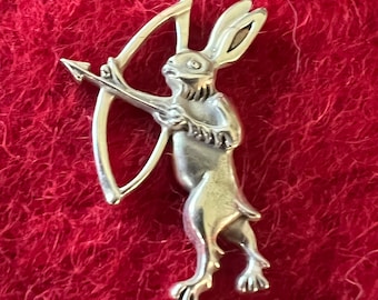 Battle Bunny #03 - The Archer - 13th century - pilgrim's badge - SCA-HEMA-Reenactment