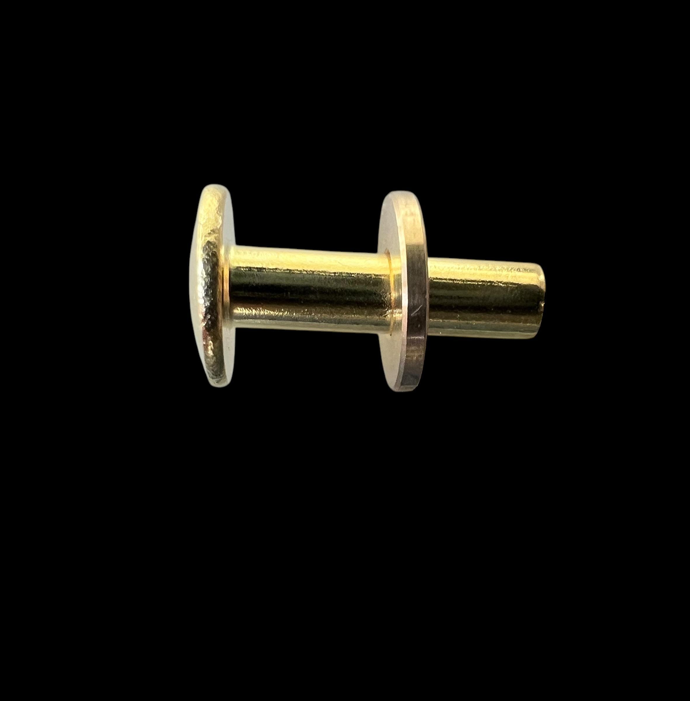 Solid Brass Rivet (9/64
