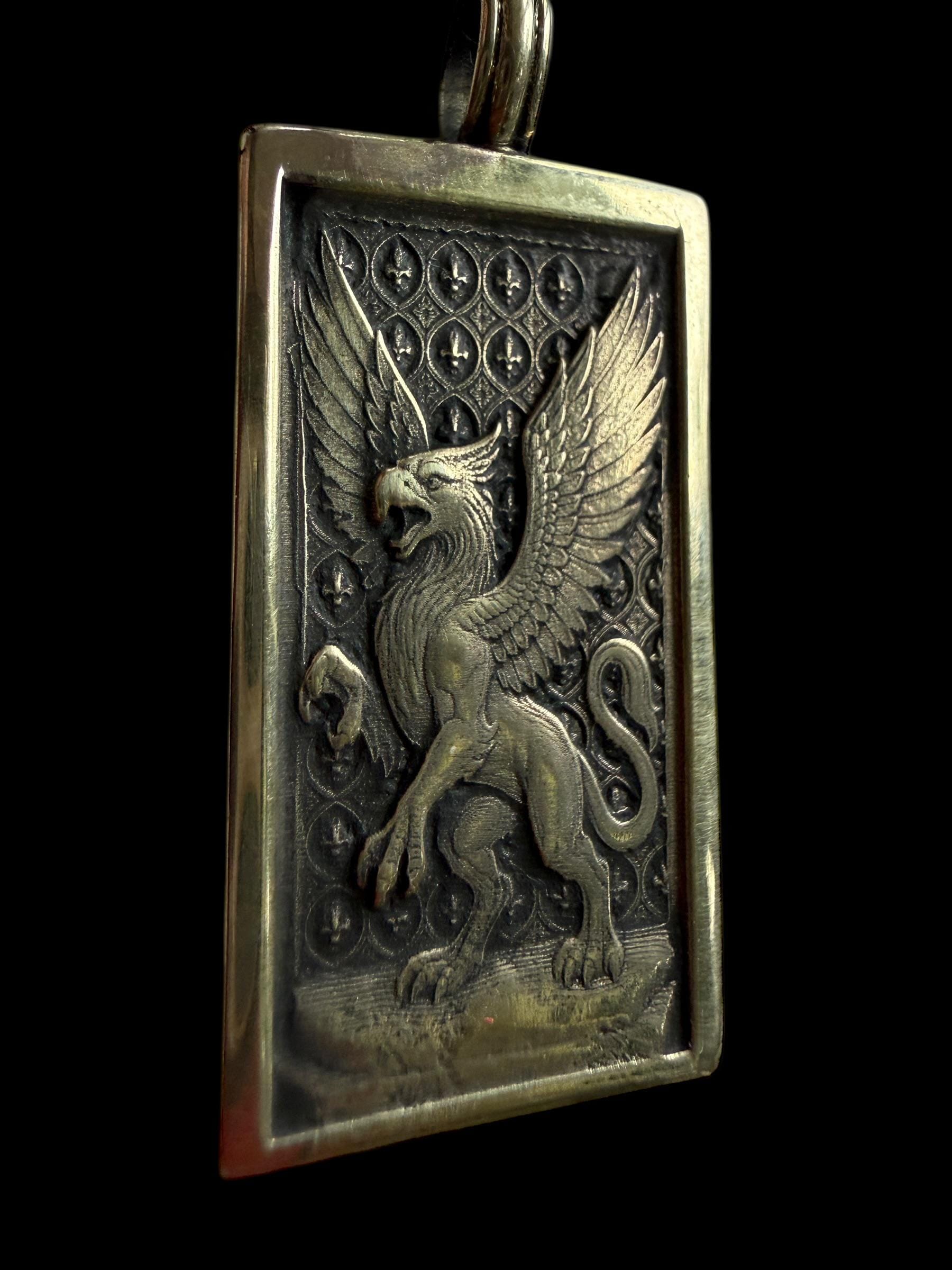 Griffin Pendant - Etsy