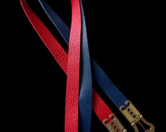 Pair of Medieval Garters - Parti Colored