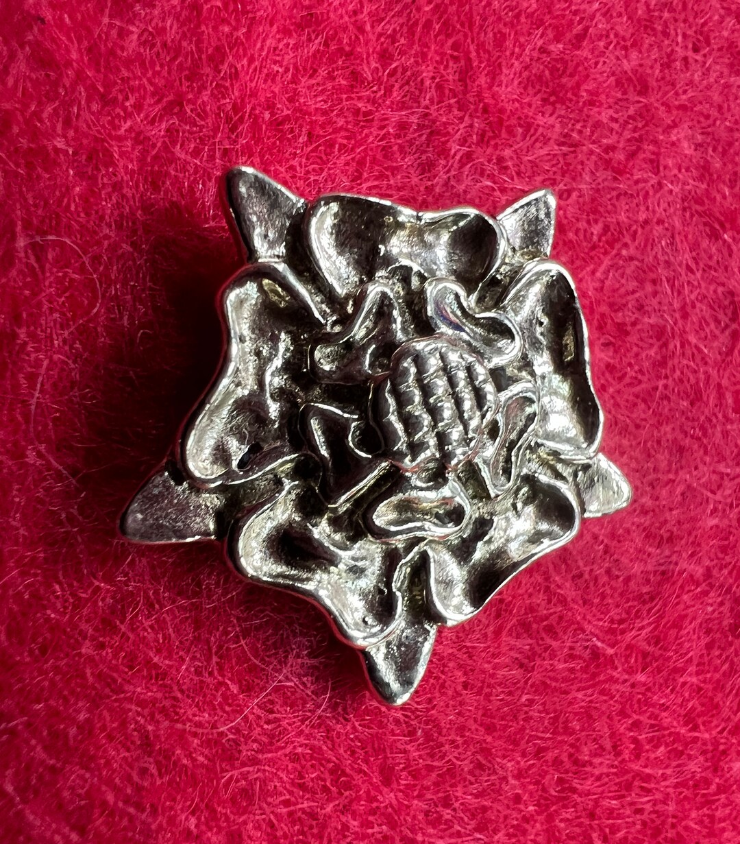 Tudor Rose / Medieval Rose Small Pilgrim's Badge SCA Reenactment ...