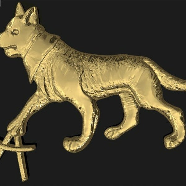 Lynx pin - Pilgrim's Badge - Fiore dei Liberi - Getty - HEMA - SCA