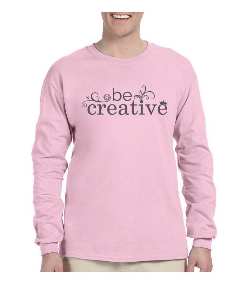 pink long sleeve shirt