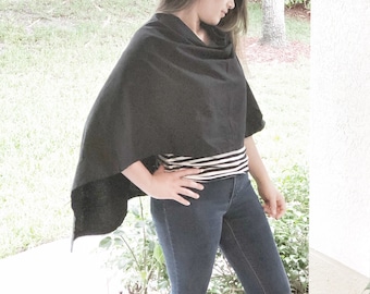 Poncho 100 % Linen / Ready to ship /France linen poncho / Organic linen poncho  / natural poncho / 15 colors