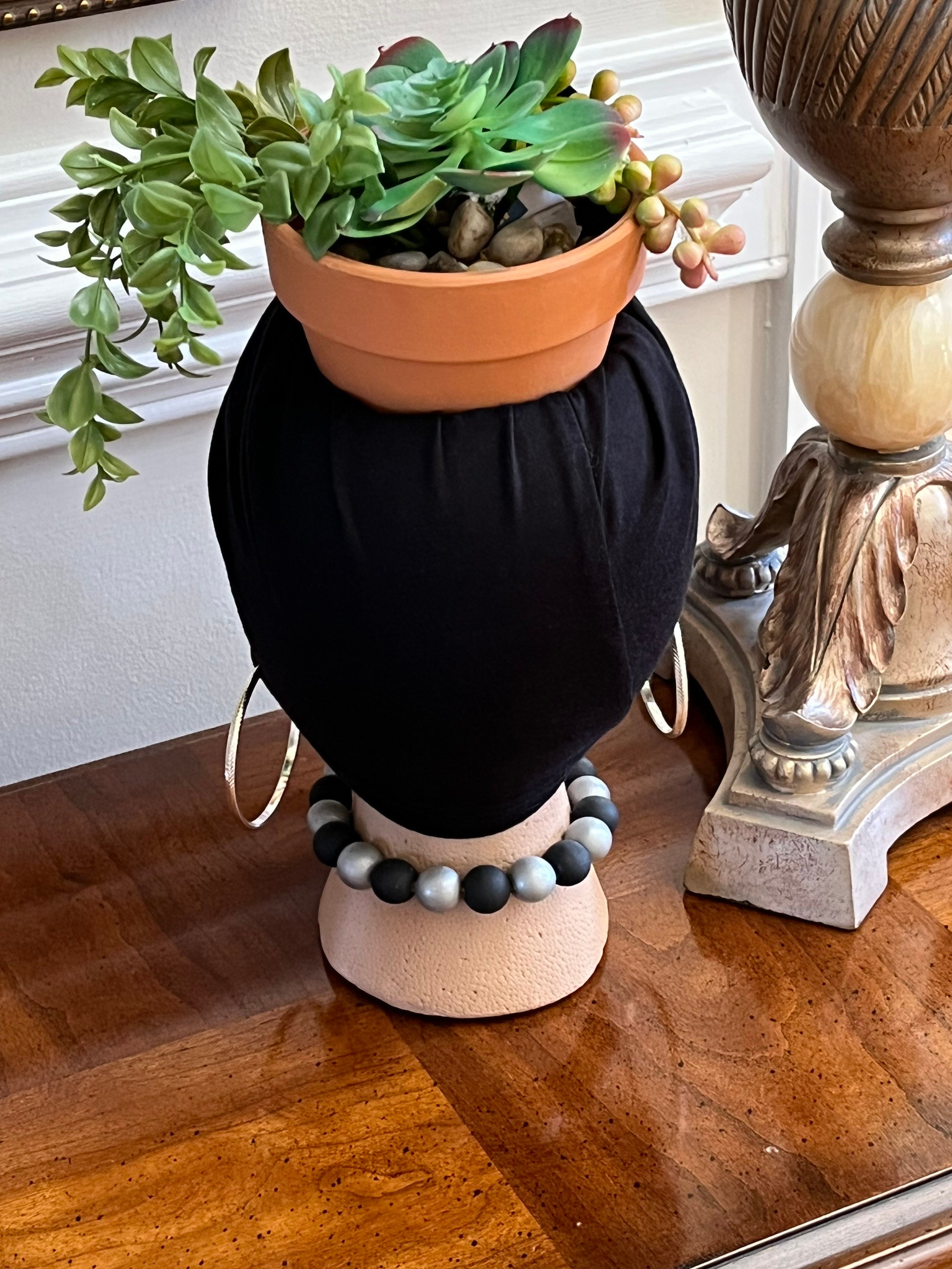 Styrofoam Head Planter - Etsy
