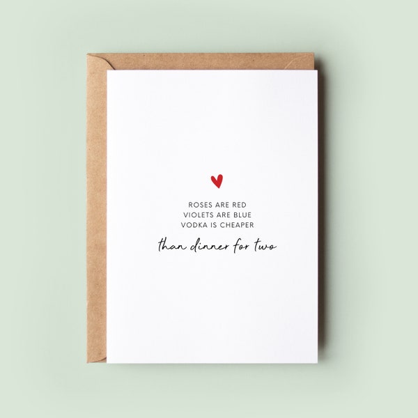 Anti Valentine's Day Card, Funny Valentine's Card, Break Up Card, Love Card, Galentine's Day Card, Divorce Card, Anti Relationship Card