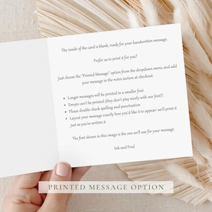 Personalised wedding card featuring a detailed hand-drawn sketch of a cathedral wedding venue with elegant typography and a custom date, set on a neutral textured background with minimalist styling.