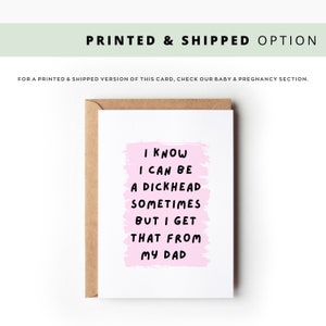 Printable Rude Mother's Day Card, Mom Mother's Day Card, Funny Mother's ...