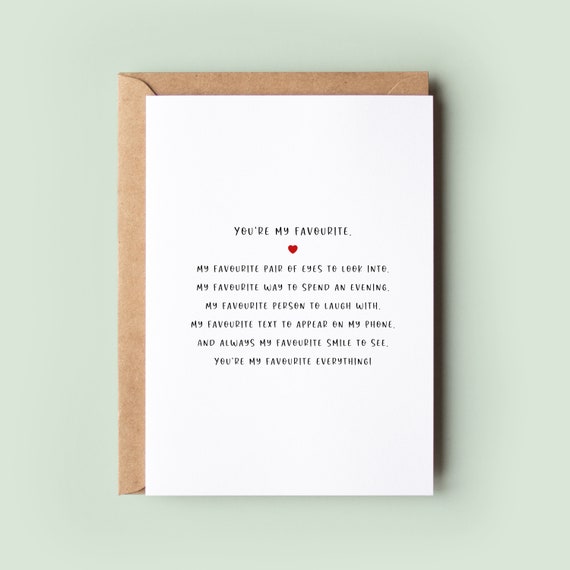 You're My Person - Love & Anniversary Card You're My Person - Love & Anniversary Card