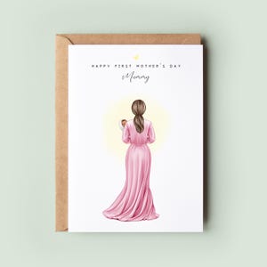 Personalised First Mother’s Day Card | 1st Mother’s Day Keepsake | I Love You Mummy Card | Gender Neutral Mother's Day Card