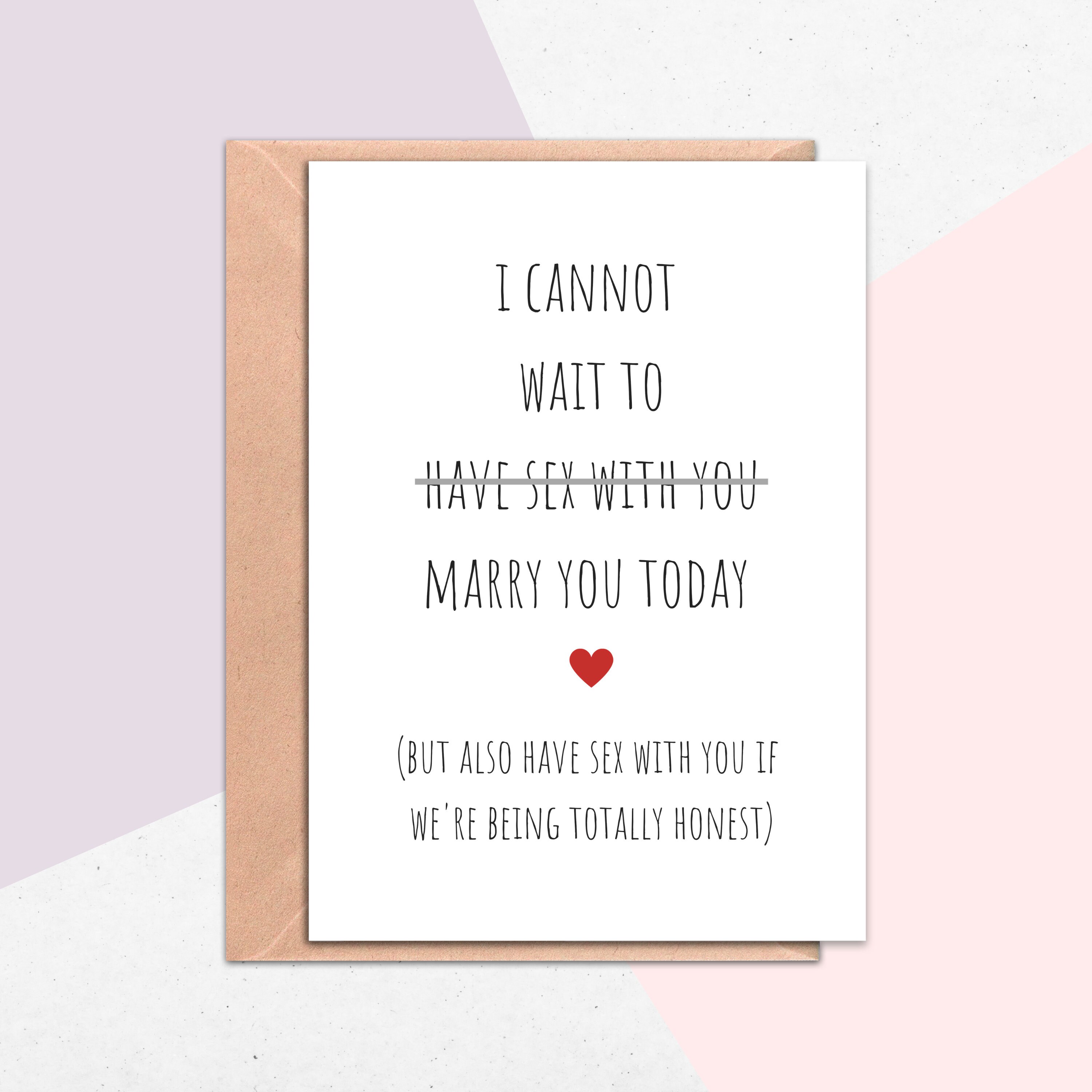 Funny Card for Groom, Card for Bride, To My Groom on our Wedding Day,…