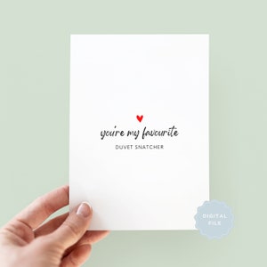 Imprimable, tu es ma carte d'anniversaire préférée, carte d'amour, carte de mari, carte de petit ami, carte de Saint-Valentin, carte d'amitié, je pense à vous