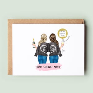 Personalised Best Friend Birthday Card, Personalized Friend Birthday Day Card, Friend Birthday Card & Gift, Personalised Scratch Card Gift