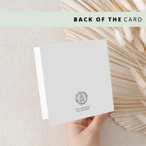 Minimalist godparent definition card with modern typography on textured card. Ideal for godparent proposal, Christening, or naming day gift.