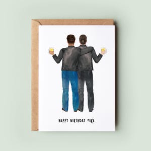 Personalised Friend Birthday Card, Best Friend Birthday Day Card, Happy Birthday Best Friend, Friend Birthday, Friend Greeting Card