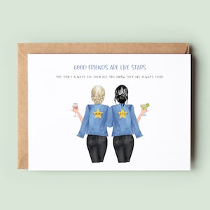 Personalised Best Friend Birthday Card, Personalized Bestie Birthday Day Card, Happy Birthday Bestie, Sister Birthday, Greeting Card