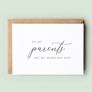 Hochzeitskarte für die Eltern, Eltern Karte, Mutter, Best Friend Karte von Tochter, Mutter der Braut Hochzeitskarte, Eltern-Hochzeitskarte