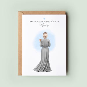 Personalised First Mother’s Day Card | 1st Mother’s Day from Baby Son | Mummy’s First Mother’s Day