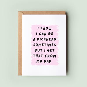 Tarjeta del día de la madre grosera, tarjeta del día de la madre para mamá, tarjeta divertida del día de la madre, tarjeta para mamá, tarjeta para mamá, feliz día de la madre, tarjeta de cumpleaños