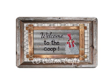 Mother Clucker Chicken Coop Sign Chicken House Sign Etsy