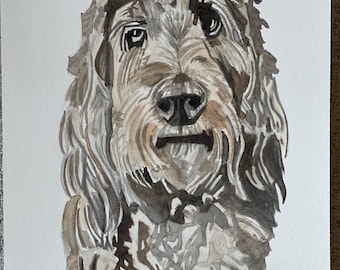 Custom Pet Portrait - Watercolor