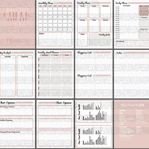 Cheer Mom Planner- Digital/Printable