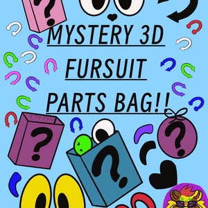 Mystery 3D Printed Fursuit Parts Bag