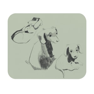 Dachshund Theme Mouse Pad (Rectangle)