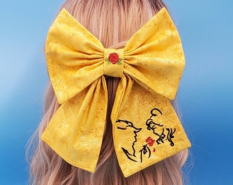 Disney Bound ~ Belle ~ The Beauty and the Beast ~ Vintage Style Bow