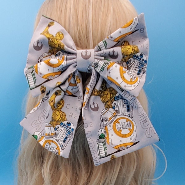 Star Wars Droids Inspired / Vintage Style Bow