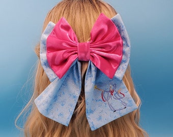 Disney Bound ~ Cinderella & Fairy Godmother Inspired ~ Vintage Style Bow