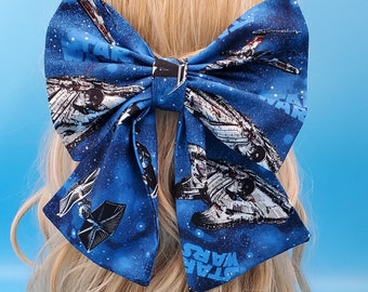 Star Wars Bound Blue / Vintage Style Bow