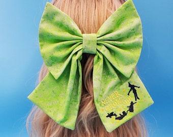 Disney Bound ~ Tinkerbell & Peter Pan Inspired~ Vintage Style Bow