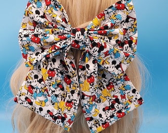 Mickey and Friends ~ Vintage Style Bow