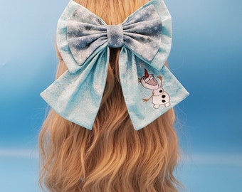 Disney Bound ~ Olaf Inspired ~ Frozen ~ Vintage Style Bow