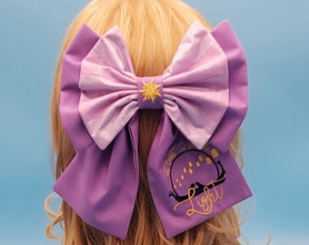 Disney Bound ~ Rapunzel and Flynn Rider Inspired ~ Floating Lanterns ~ Vintage Style Bow